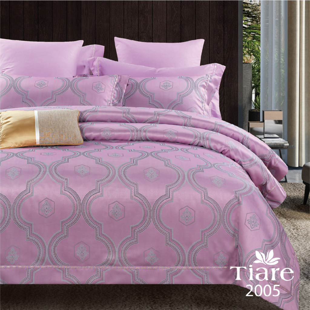 Постільна білизна Tiare 2005 Сатин Жаккард євро (2005 жакард_ev) - зображення 1