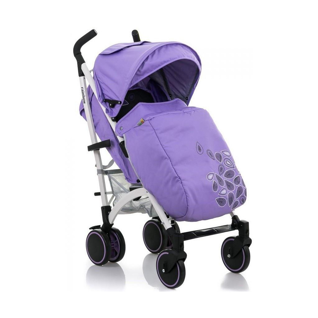 Коляска BabyHit Rainbow D200 Violet Grey (30 197) - зображення 5