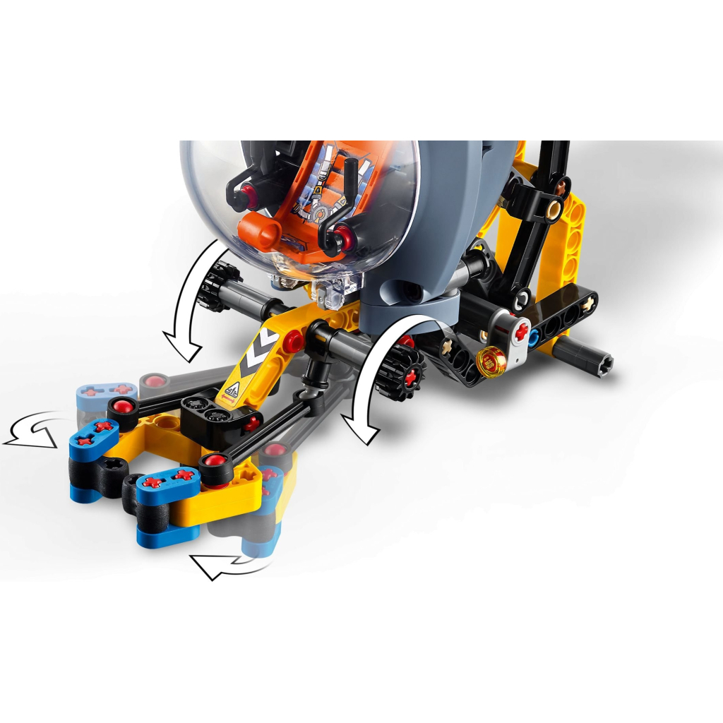 Конструктор LEGO Technic Глибоководний дослідницький підводний човен (42201) - зображення 7