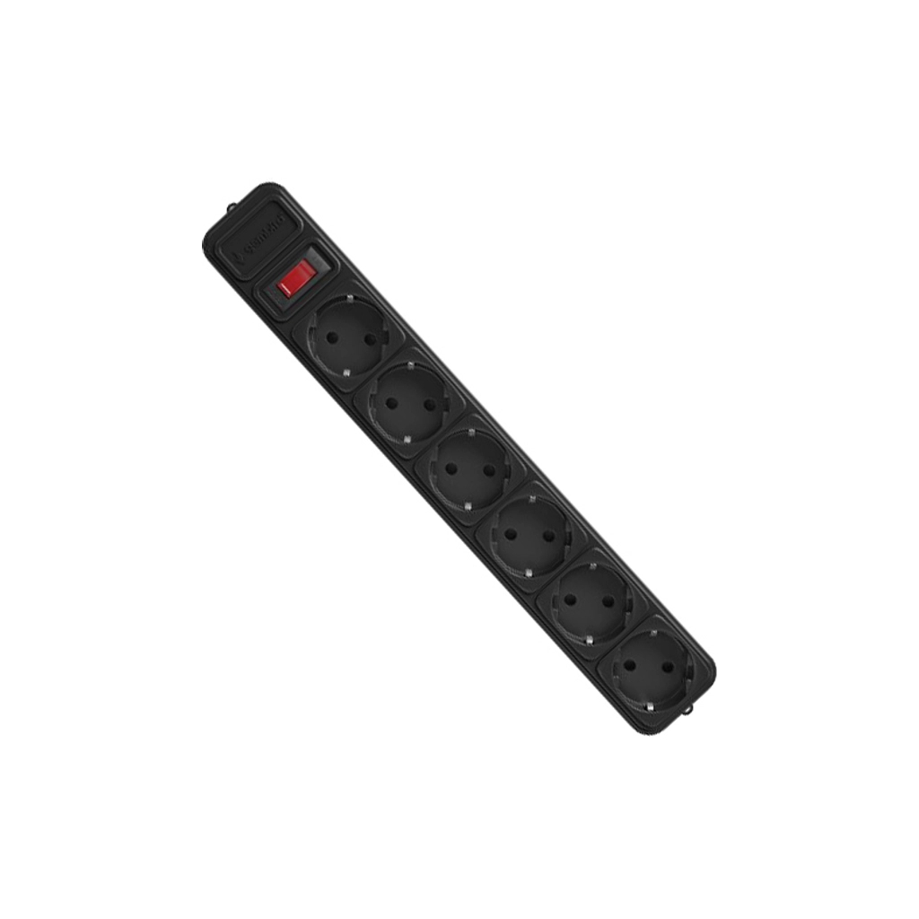 Мережевий фільтр живлення Gembird SPG6-G-6B - зображення 4