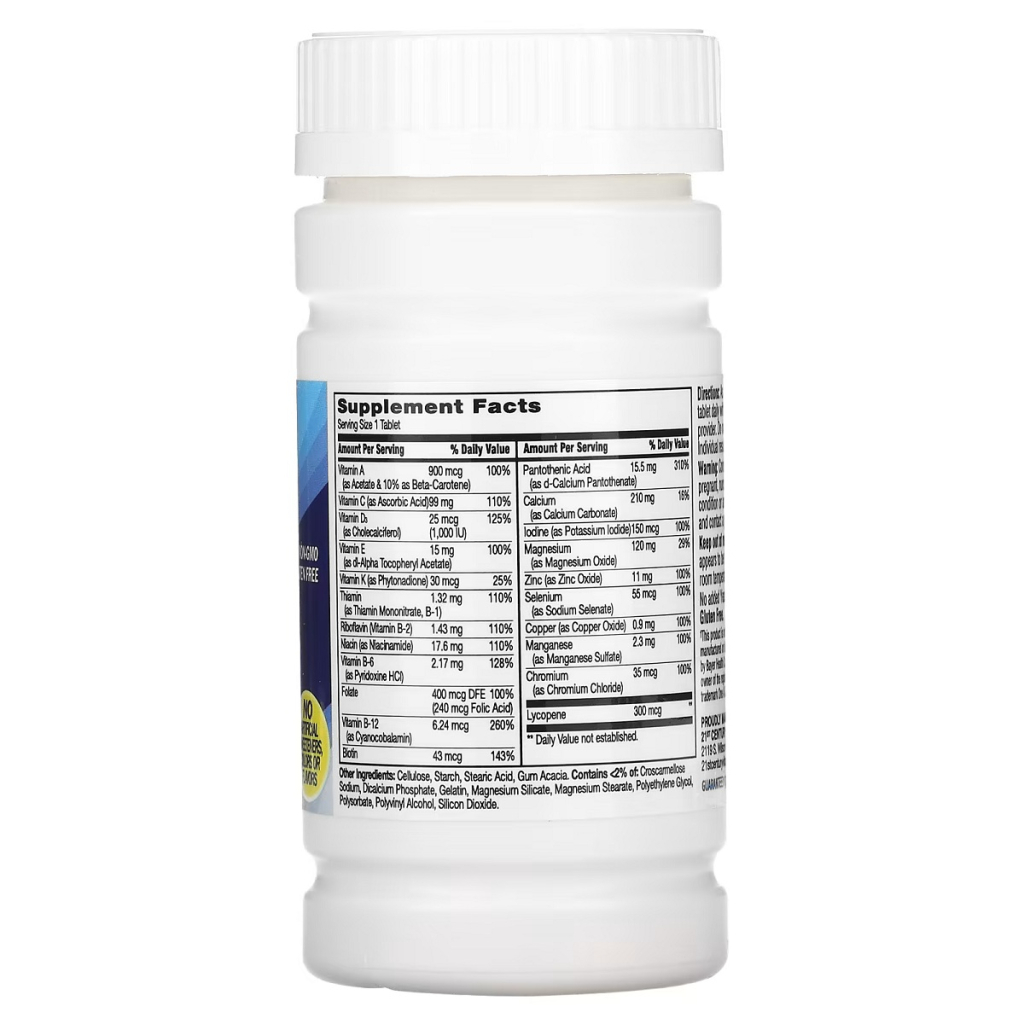 Вітамінно-мінеральний комплекс 21st Century Мультивітаміни для Чоловіків, One Daily, Men's Health, 100 т (CEN-27305) - зображення 2