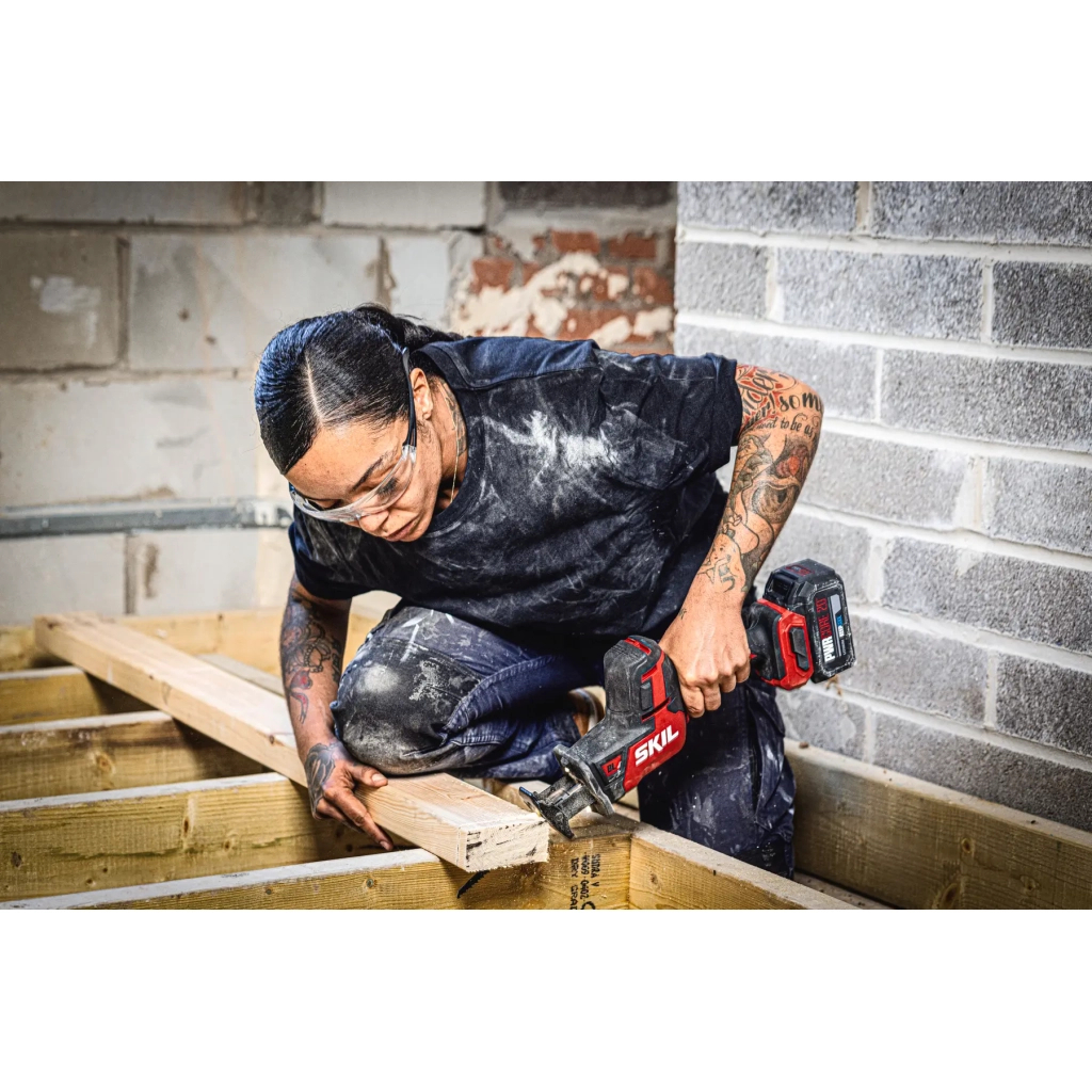 Шабельна пила Skil акумуляторна безщіткова 3475 CA Compact, 2.5Ah (SW1E3475CA+BC1E3110AA) - изображение 12