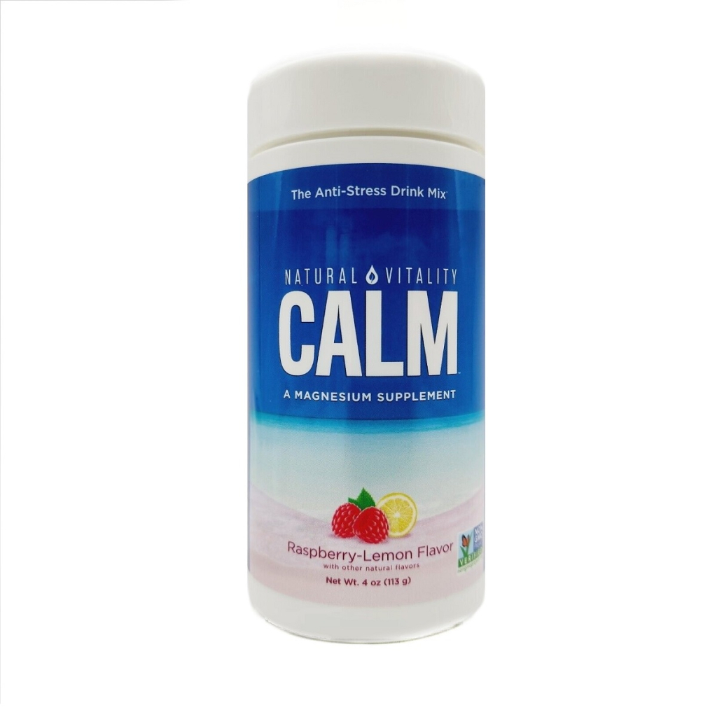 Мінерали Natural Vitality Антистресовий напій, смак малина лимон, CALM, Powder Raspberr (PTG00009) - зображення 1