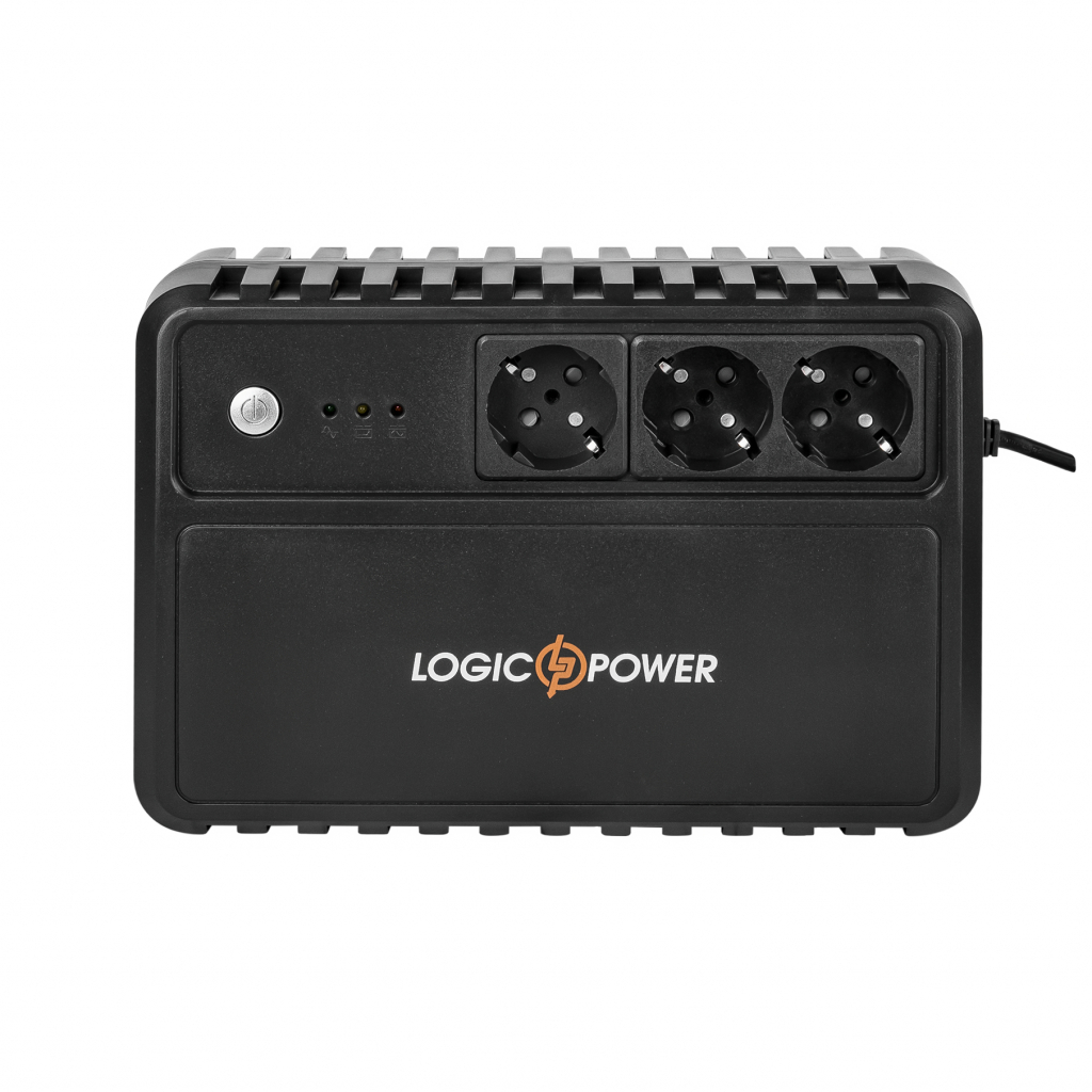 Пристрій безперебійного живлення LogicPower LP-400VA-3PS (16157) - зображення 1