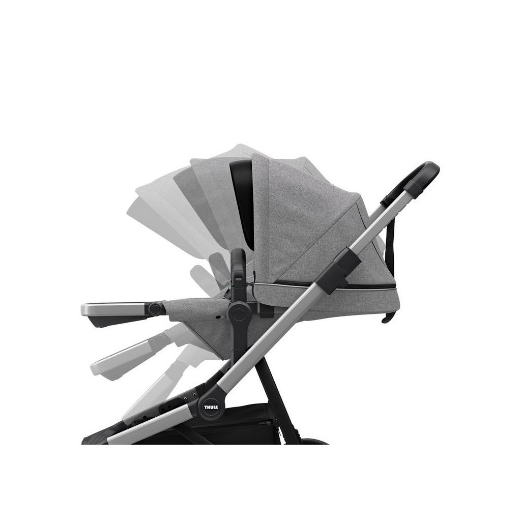 Коляска Thule Sleek Grey Melange (TH11000001) - зображення 6