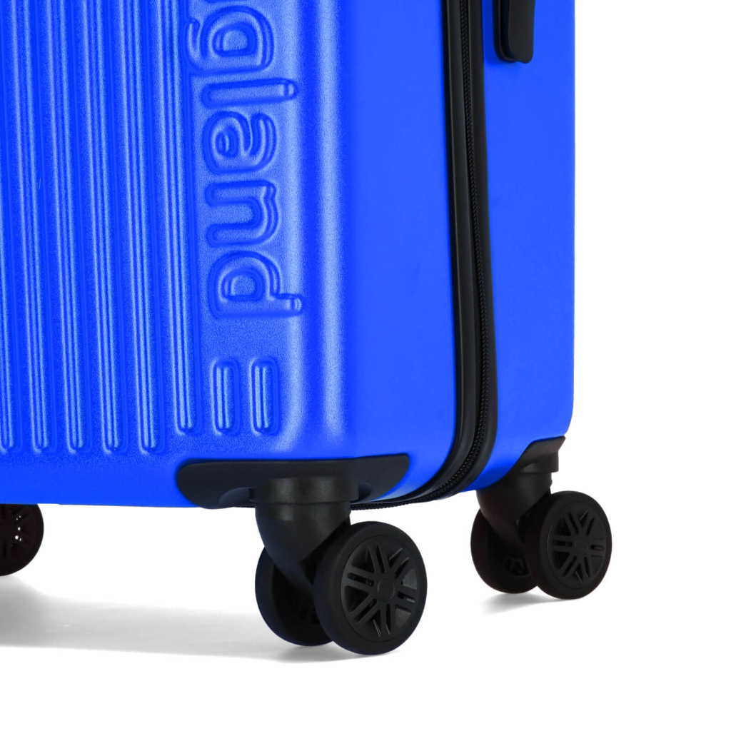 Валіза Bagland Wave середня 63 л синя (1143221835) - зображення 9