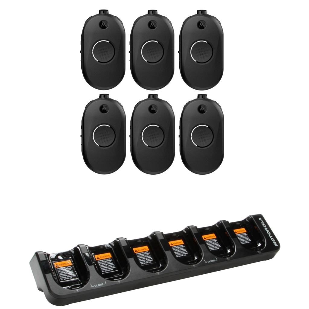 Портативна рація Motorola CLP446E 0.5W PMR446 BUSINESS SET (CLP0166BHLAB_6) - зображення 1