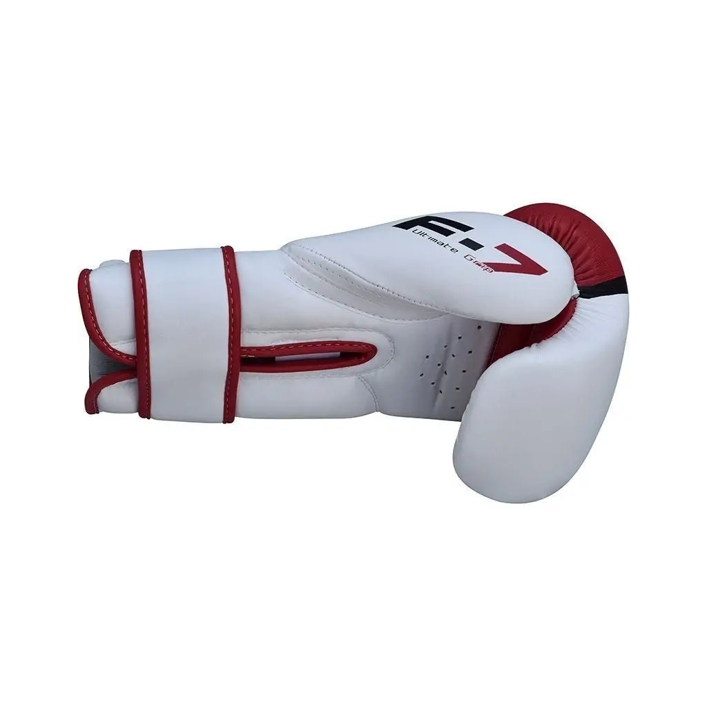 Боксерські рукавички RDX F7 Ego Red 12 унцій (BGR-F7R-12oz) - зображення 8