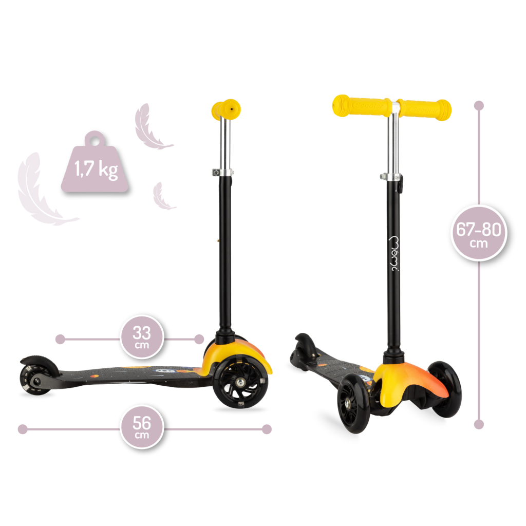 Самокат MoMi Weendy Orange rocket (HULA00004) - зображення 4