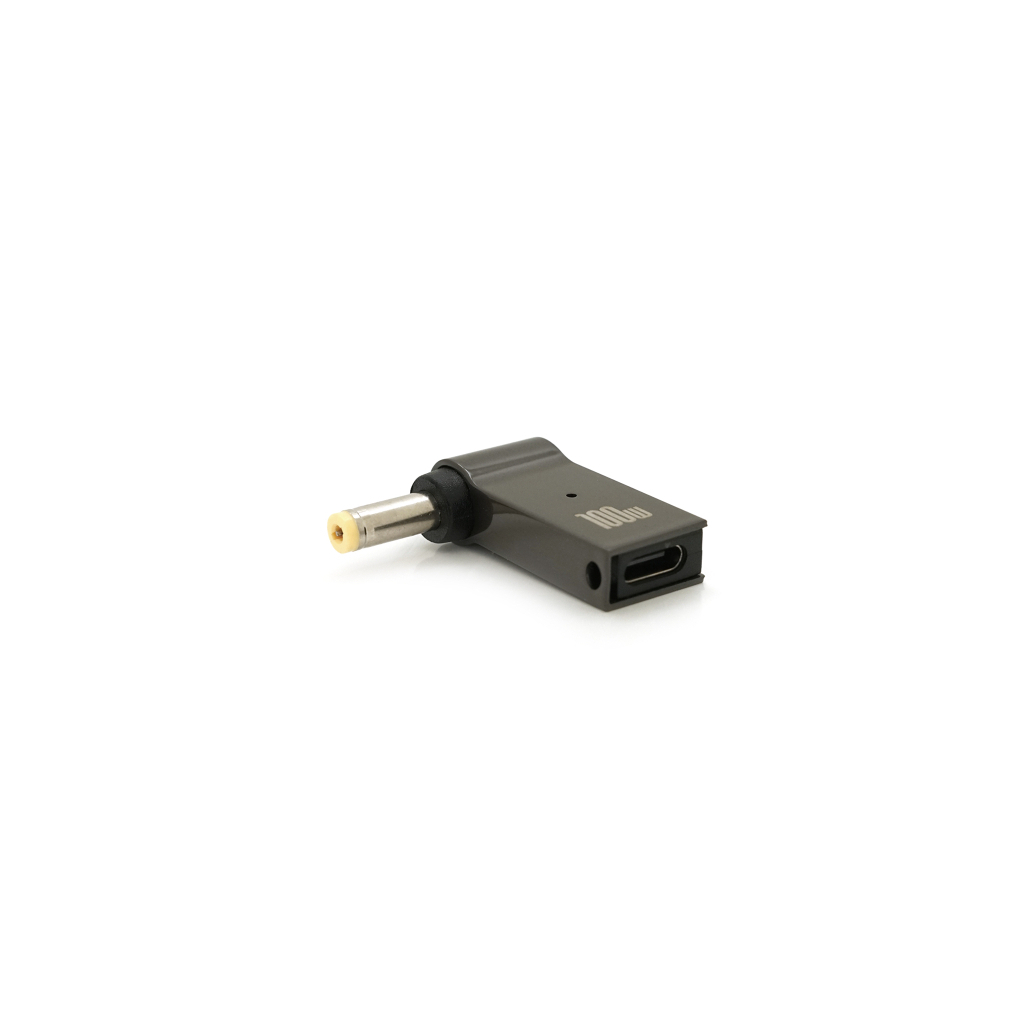 Адаптер USB-C F to DC 4.8x1.7mm M 100W for HP Voltronic (AHPTC4.8*1.7) - зображення 3