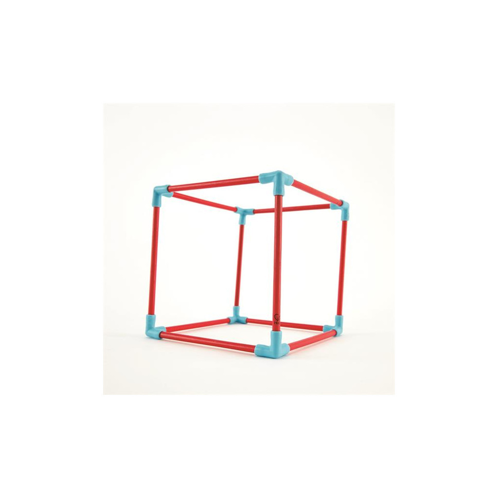 Конструктор Hape Flexistix Креативні фігури 133 деталі бамбуковий (E5565) - зображення 5