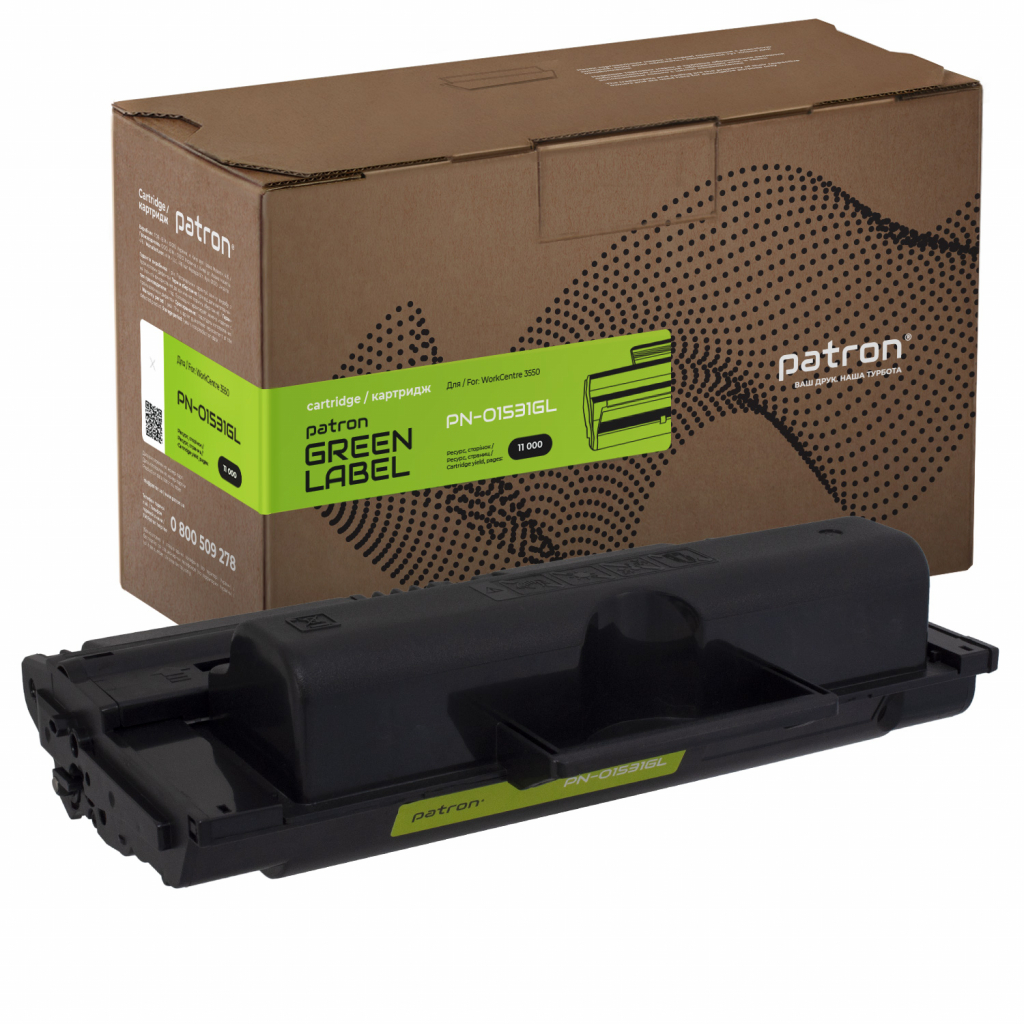 Картридж Patron Xerox 106R01531 Green Label (PN-01531GL) - зображення 1