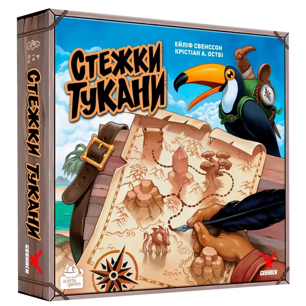 Настільна гра Geekach Games Стежки Тукани (Trails of Tucana) (GKCH068TT) - зображення 1