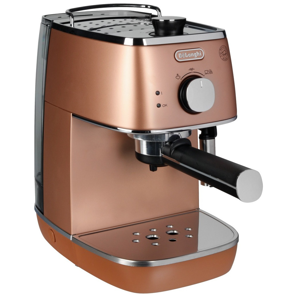 Ріжкова кавоварка еспресо DeLonghi ECI 341 CP (ECI341CP) - зображення 3