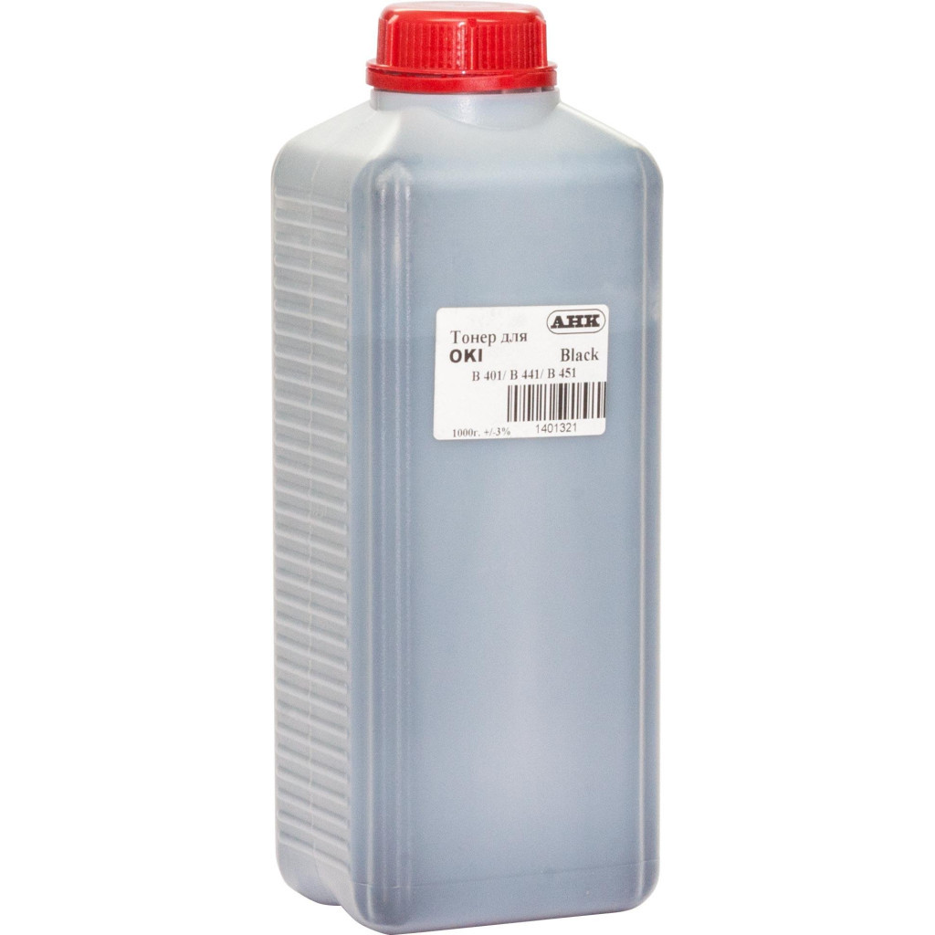 Тонер AHK OKI B401/B441/M451 1000г Black (1401321) - изображение 1