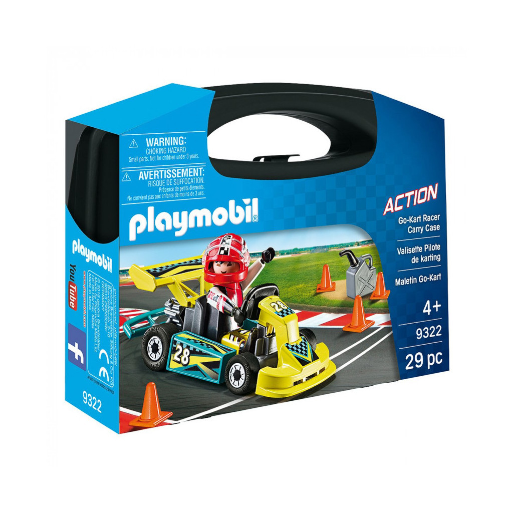 Конструктор Playmobil Картінг (кейс) (6334017) - зображення 1