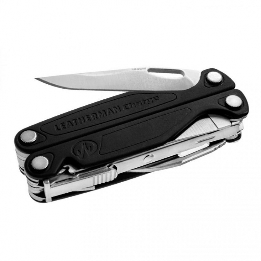 Мультитул Leatherman Charge Plus Black шкіряний чохол, карт. (832555) - зображення 3