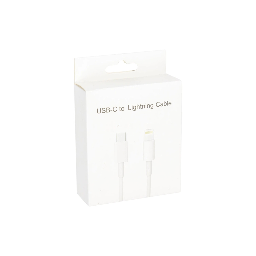 Дата кабель USB-C to Lightning 1.0m 12W PowerPlant (CA913275) - зображення 3