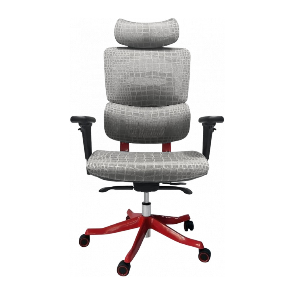 Офісне крісло GT Racer X-626 Gray/Red - зображення 2