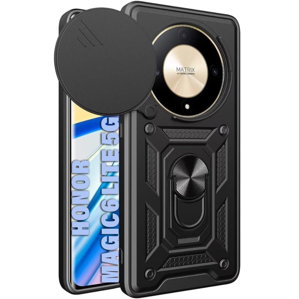 Чохол до мобільного телефона BeCover Military Honor Magic6 Lite 5G Black (710997) - зображення 1