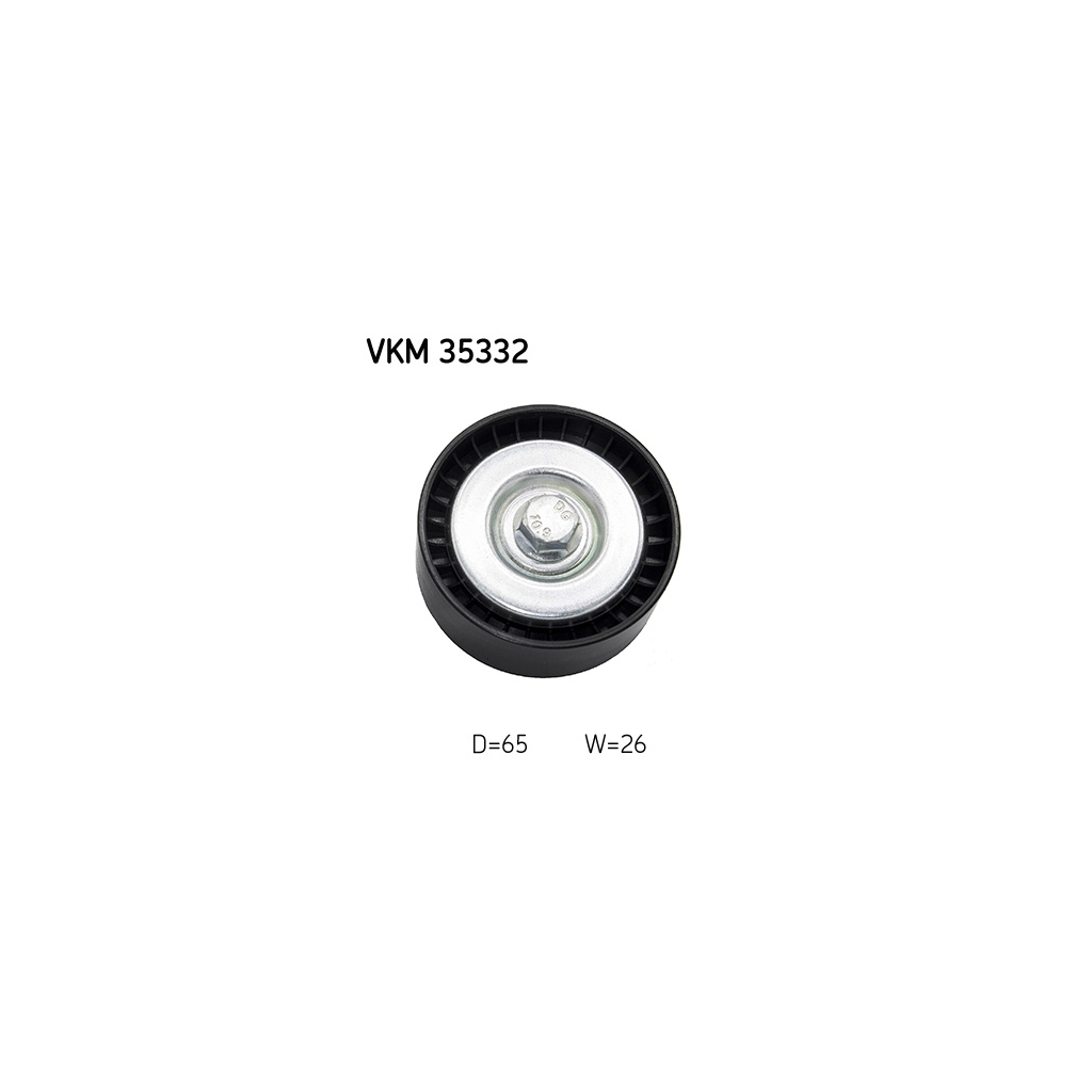 Ролик натягувача ременя SKF VKM 35332 - зображення 2