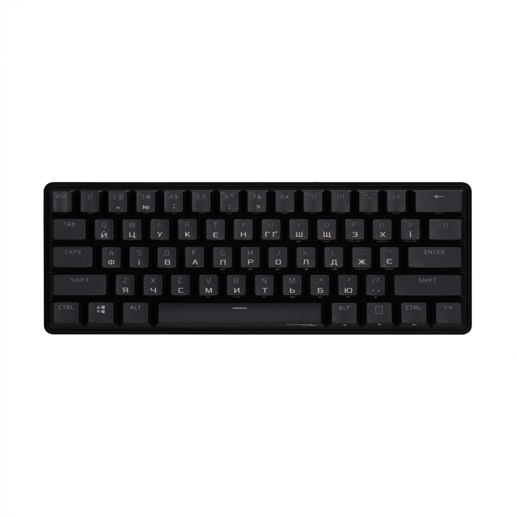 Клавіатура HyperX Alloy Origins 60 USB UA Black (4P5N4AA) - зображення 2
