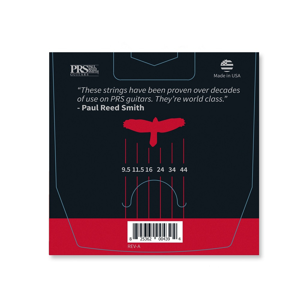 Струни для гітари PRS Classic Custom Light Guitar Strings 9.5-44 (100148002001001) - зображення 2