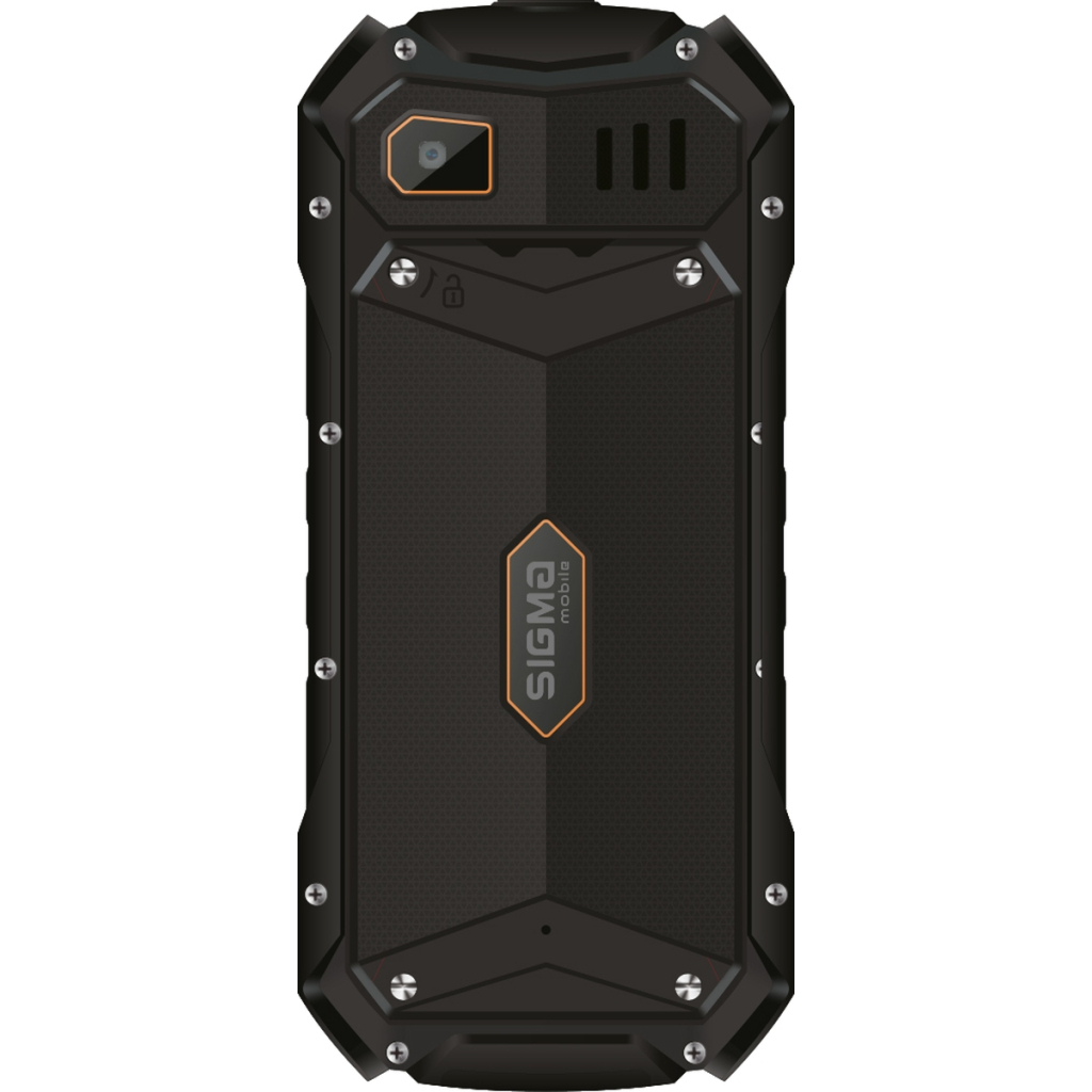 Мобільний телефон Sigma X-treme PV68 Black Orange (4827798738221) - зображення 3