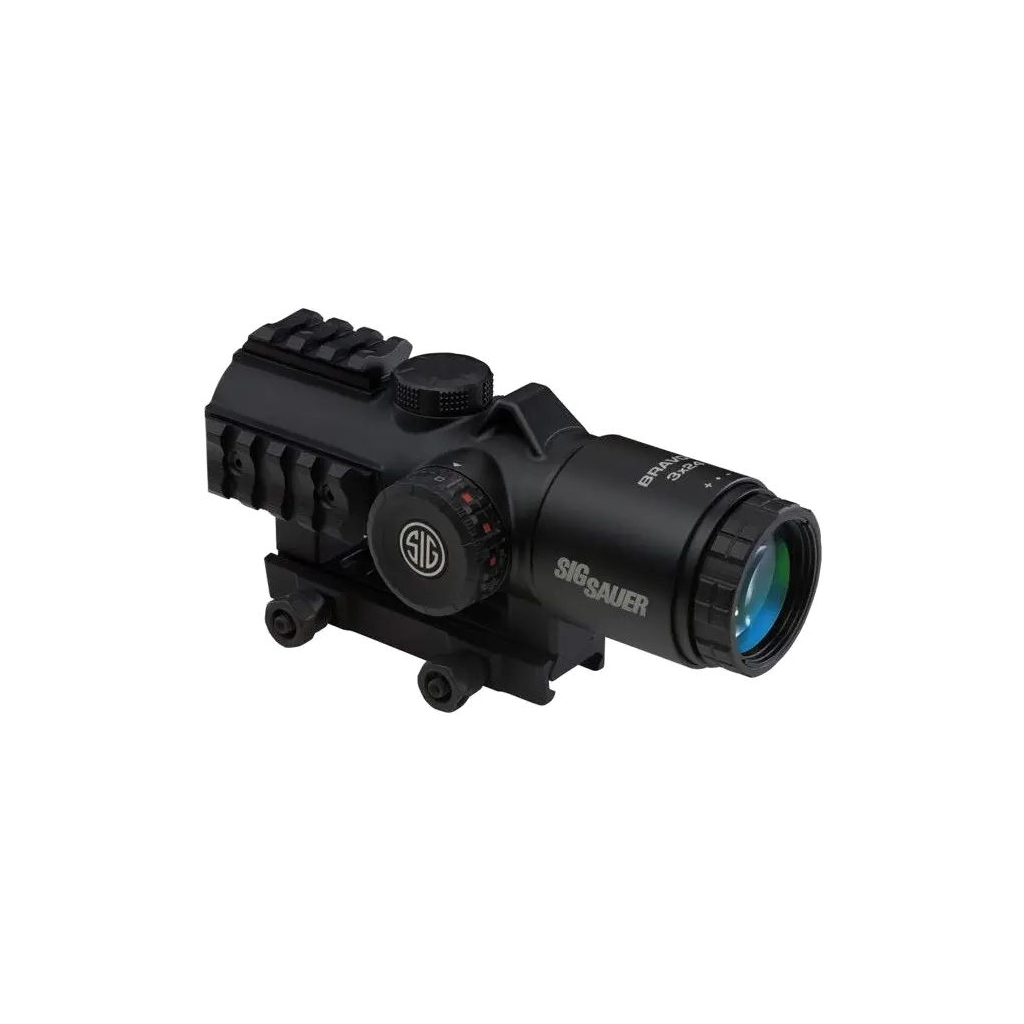 Оптичний приціл Sig Sauer Bravo3 3x24mm Horseshoe Dot Illum (SOB33101) - зображення 4