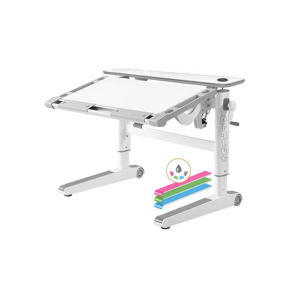 Парта Mealux Ergowood L Multicolor W Energy (BD-810 W/MC Energy) - изображение 1