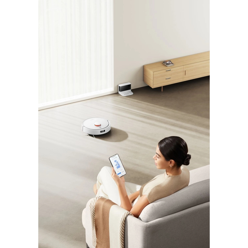 Пилосос Xiaomi Robot Vacuum S20 White - зображення 6