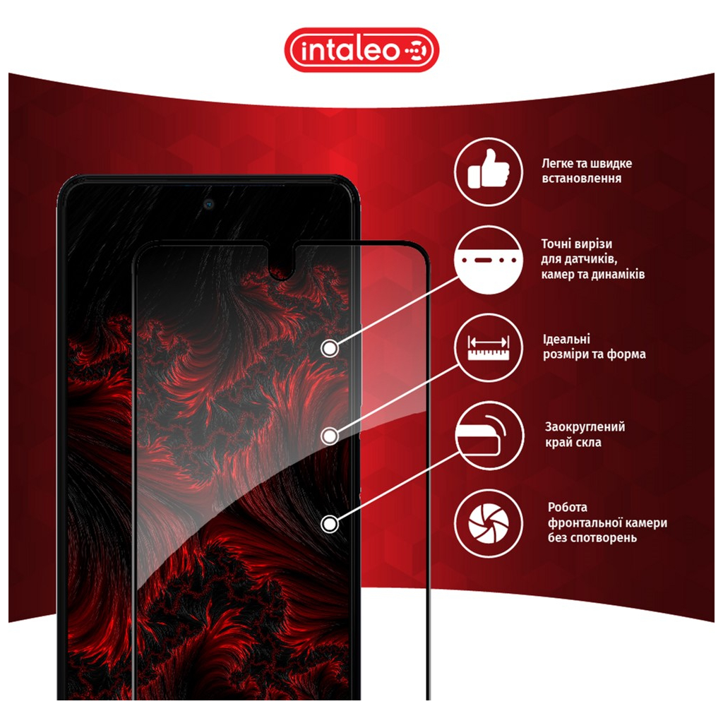 Скло захисне Intaleo Full Glue Infinix Note 10 Pro 2022 (1283126535048) - зображення 2
