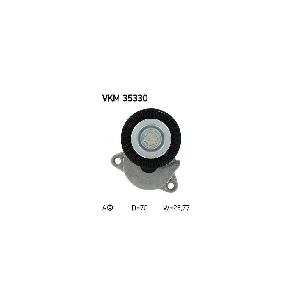 Ролик натягувача ременя SKF VKM 35330 - зображення 2