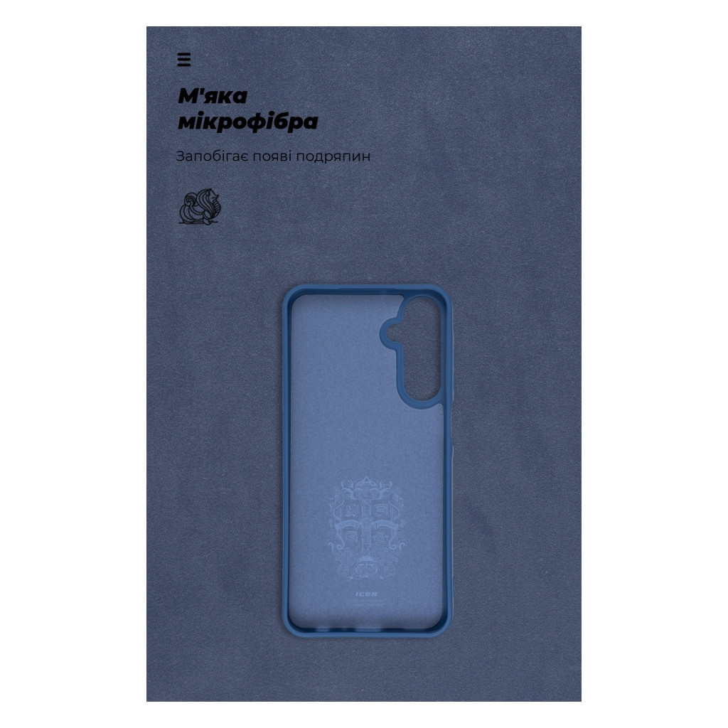 Чохол до мобільного телефона Armorstandart ICON Case Samsung A25 5G (A256) Dark Blue (ARM69657) - зображення 4