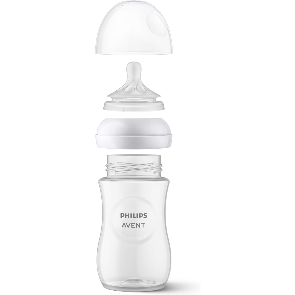 Соска Philips AVENT Natural силіконова, Природний потік, 6 міс+, 2 шт (SCY966/02) - зображення 3