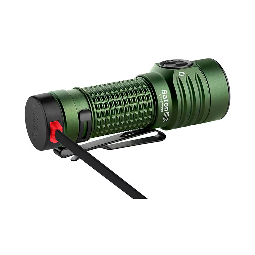 Ліхтар Olight Baton Turbo OD Green (0.0000.0948) - зображення 4
