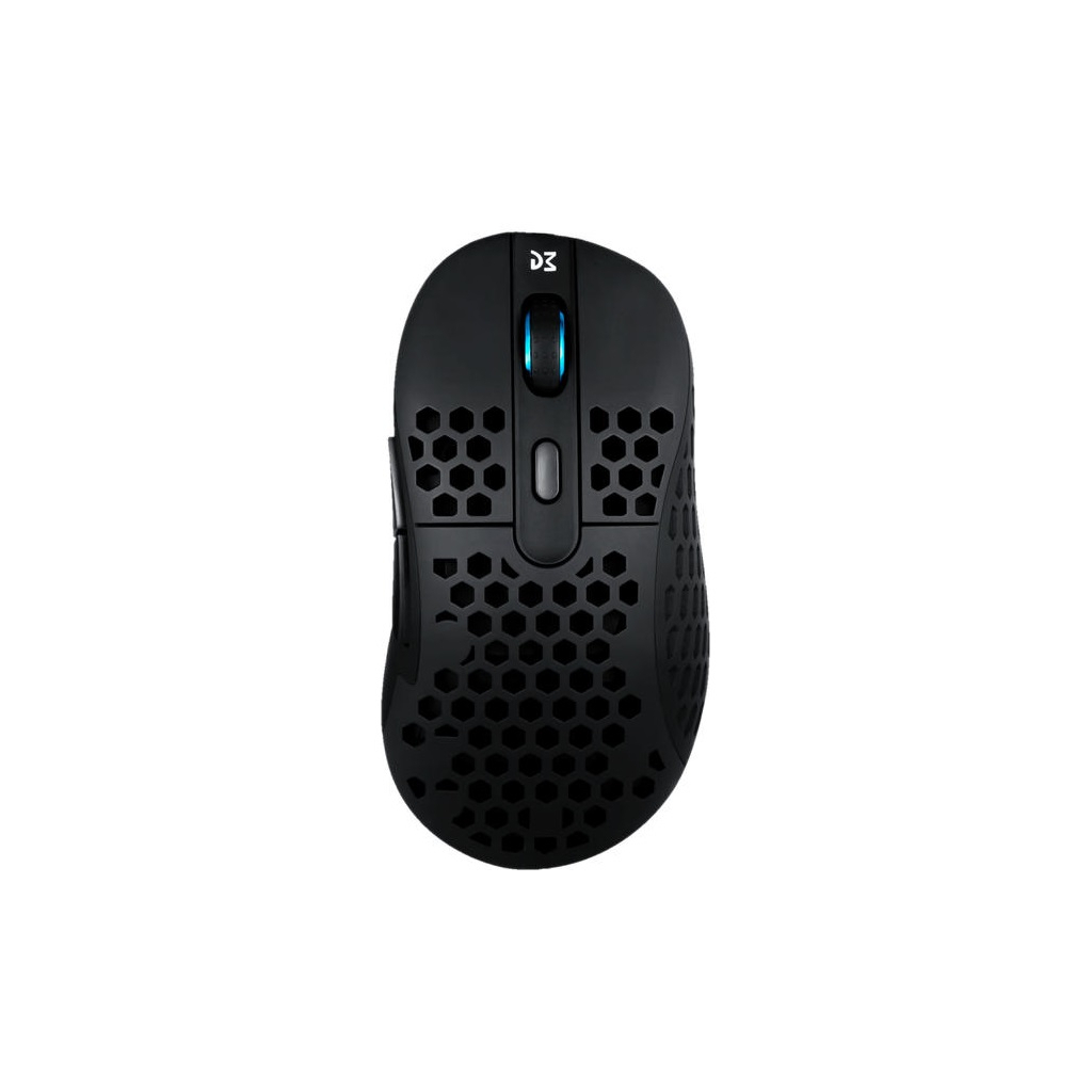 Мишка Dream Machines DM6 Holey Trio Wireless/Bluetooth/USB Black (DM6_HOLEY_TRIO) - зображення 1