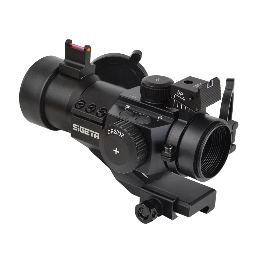 Коліматорний приціл Sigeta EasyDot 1x30 Red/Green Killflash (65710) - зображення 4