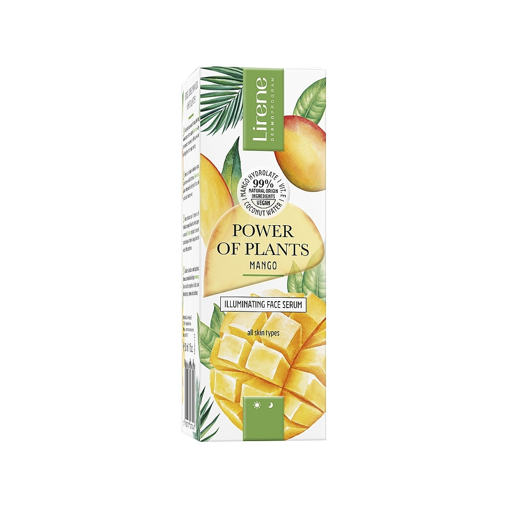 Сироватка для обличчя Lirene Power Of Plants Mango Illuminating Face Serum 30 мл (5900717077447) - зображення 2
