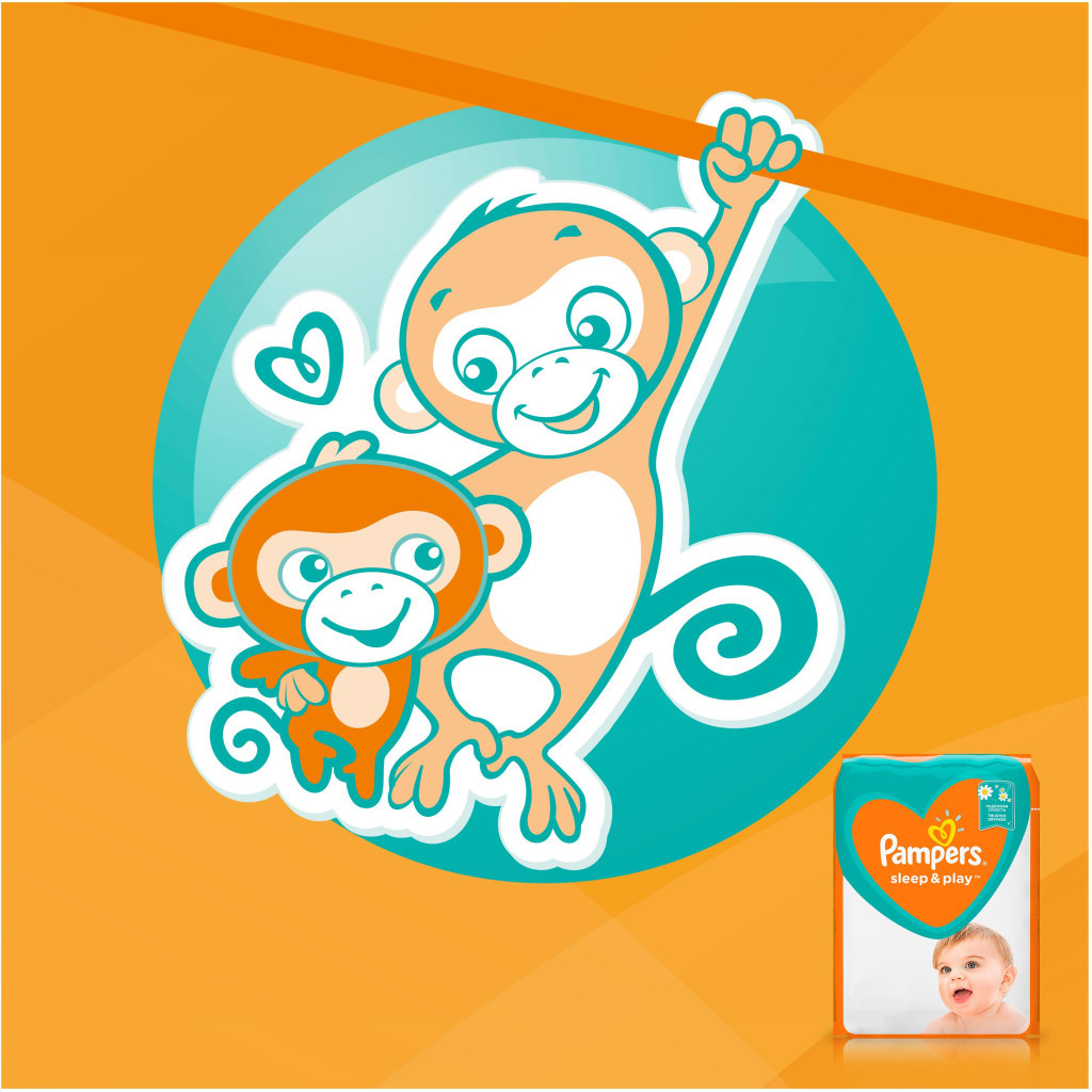 Підгузки Pampers Sleep & Play Junior Розмір 5 (11-16 кг), 58 шт (4015400203582) - зображення 8