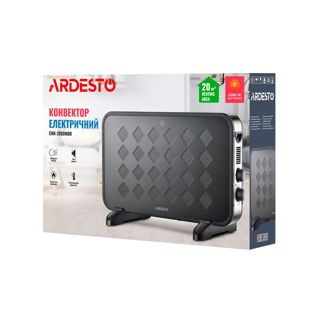 Обігрівач Ardesto CHH-2000MBR - изображение 2