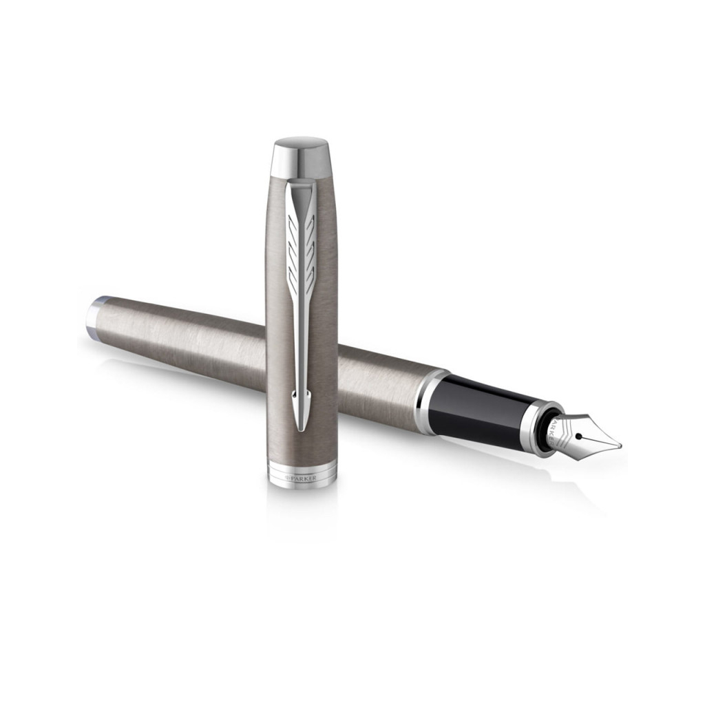 Ручка пір'яна Parker IM 17 Stainless Steel CT  FP F (26 211) - зображення 3