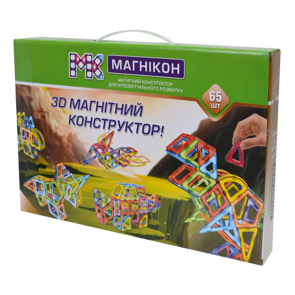 Конструктор Магнікон 65 деталей (MK-65) - зображення 2