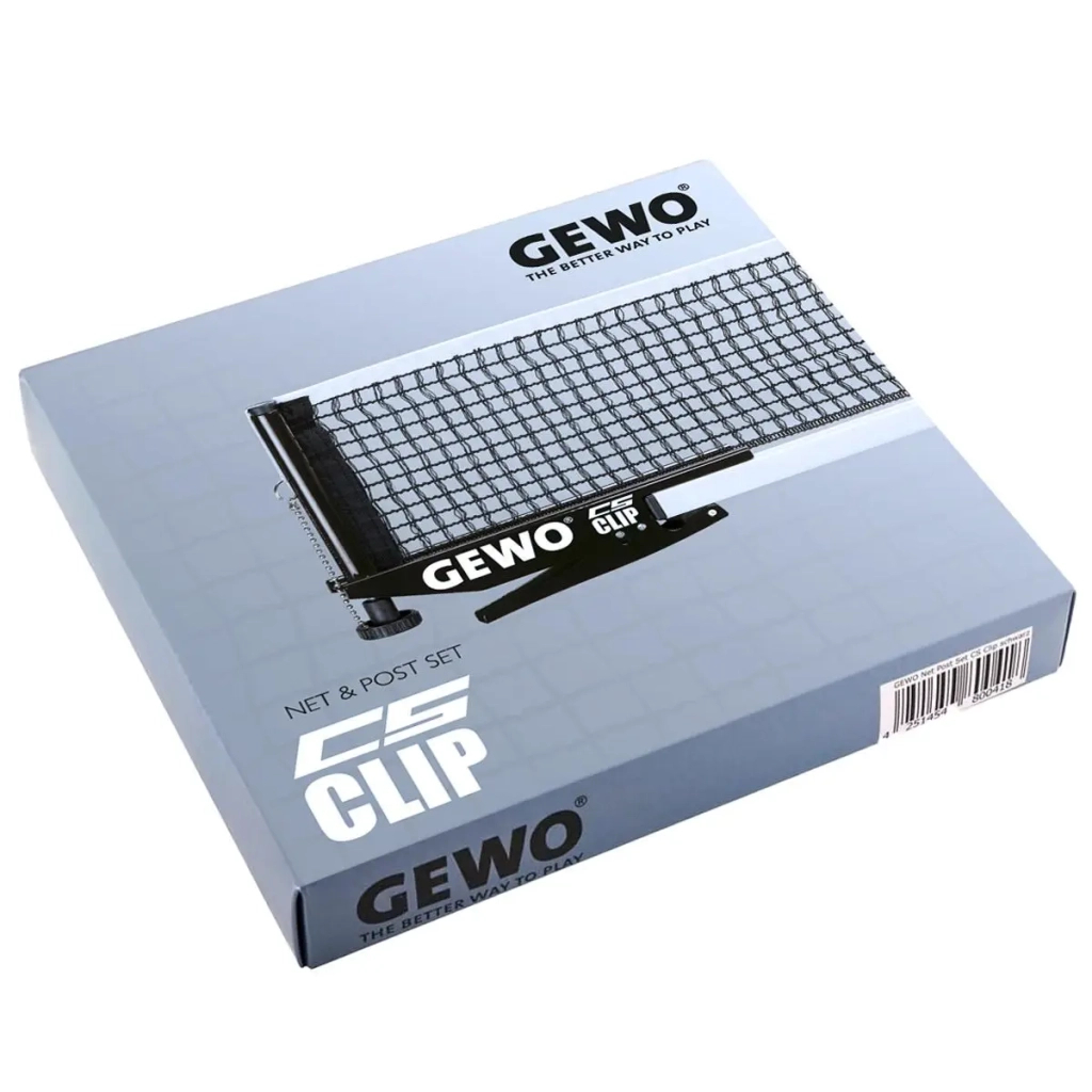 Сітка для настільного теніса Gewo CS Clip black (89399100) (931311) - зображення 3