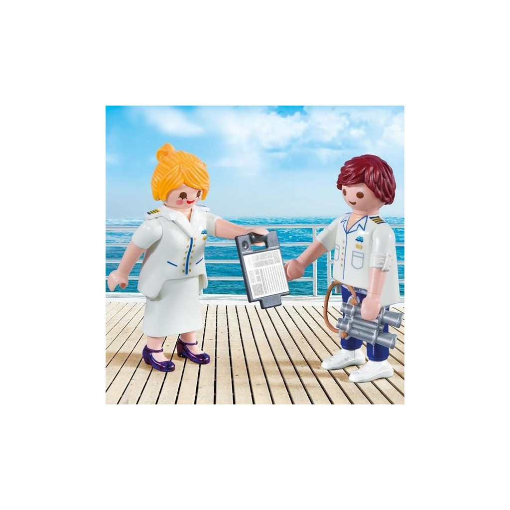 Конструктор Playmobil Капітан круїзного корабля і помічниця (6081056) - зображення 2