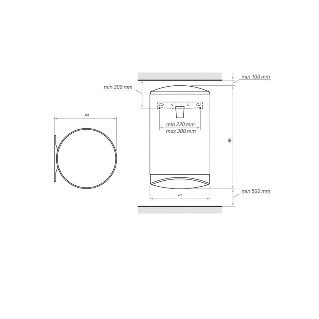 Бойлер Tesy MODECO CLOUD 100 - зображення 2