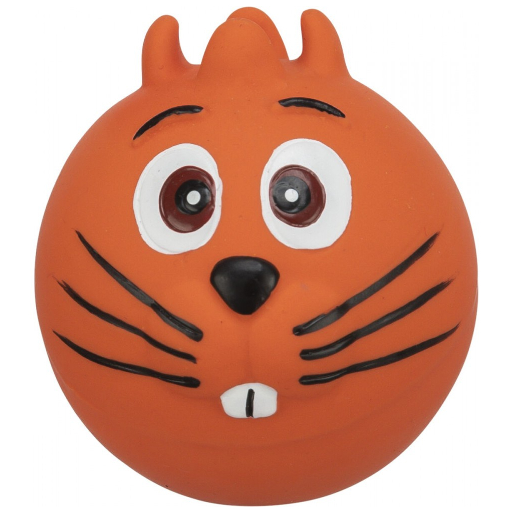 Іграшка для собак Trixie Faces Тваринки-обличчя Латекс 6 см (4011905035048) - зображення 3