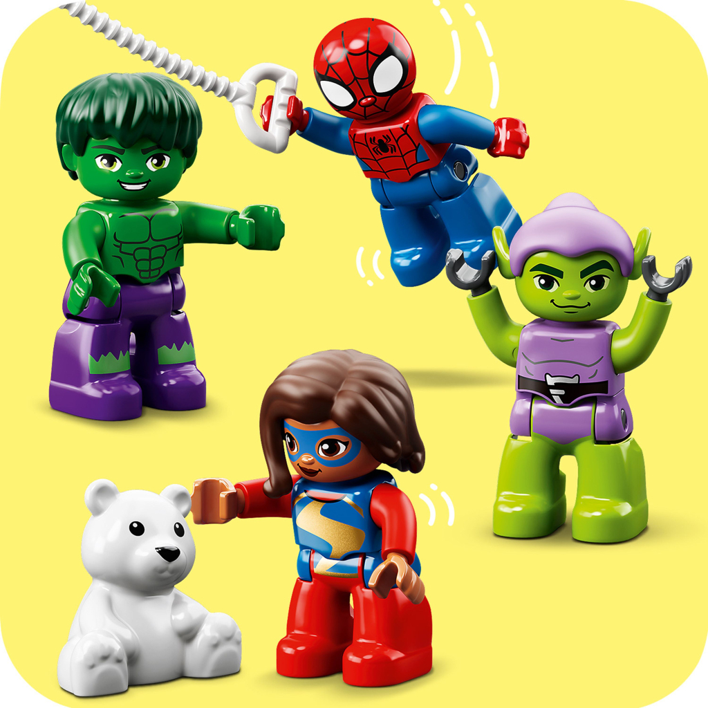 Конструктор LEGO DUPLO Super Heroes Людина-Павук і друзі: Пригоди на ярмарку 41 деталь (10963) - зображення 8
