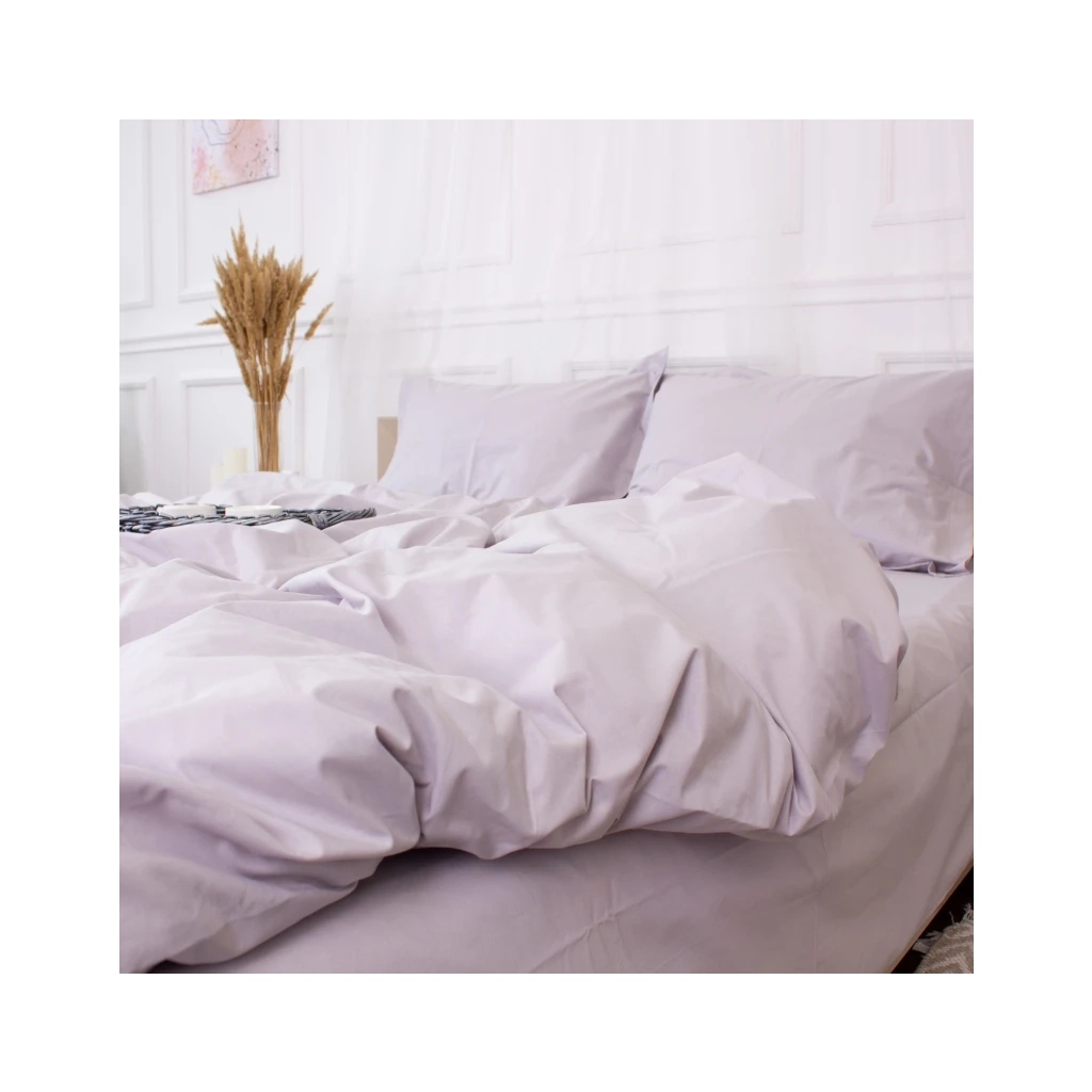 Постільна білизна MirSon Poplin Line 054 Light Gray 110x140 (2200006277354) - изображение 3