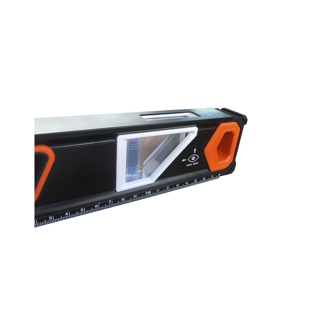 Рівень Tekhmann ударостійкий алюмінієвий магнітний 2 віконця 1200мм (9001200) - зображення 6